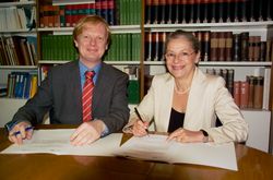 Prof. Dr. Gabriele Beger und Dr. Rainer Hering