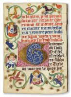 Codex aus dem Nonnenkloster Medingen