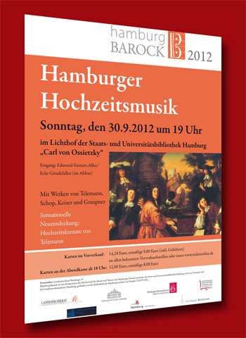 Hamburger Hochzeitsmusik, Abschlusskonzert 'Hamburg Barock 2012'