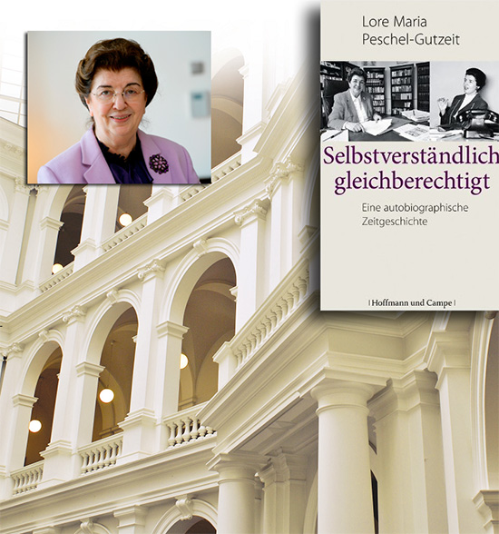 Lesung Lore Maria Peschel-Gutzeit: Selbstverständlich gleichberechtigt.  Eine autobiographische Zeitgeschichte