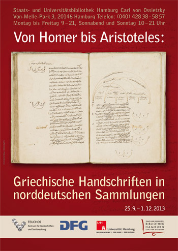 Von Homer bis Aristoteles: Griechische Handschriften in norddeutschen Sammlungen
