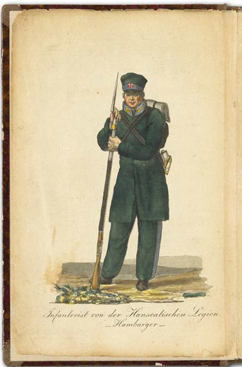 Infanterist von der Hanseatischen Legion
