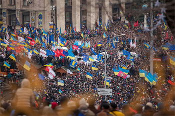Proteste am Euromaidan