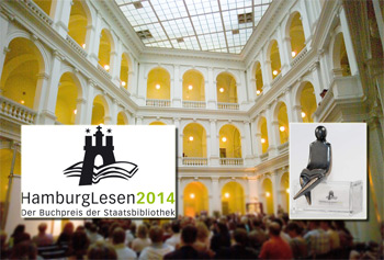 Preisverleihung 'HamburgLesen 2014' im Lichthof
