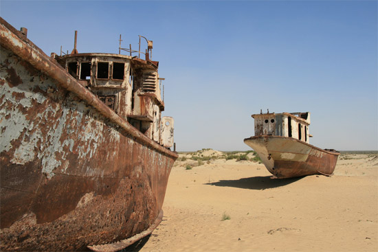 Aralsee Schiffsfriedhof