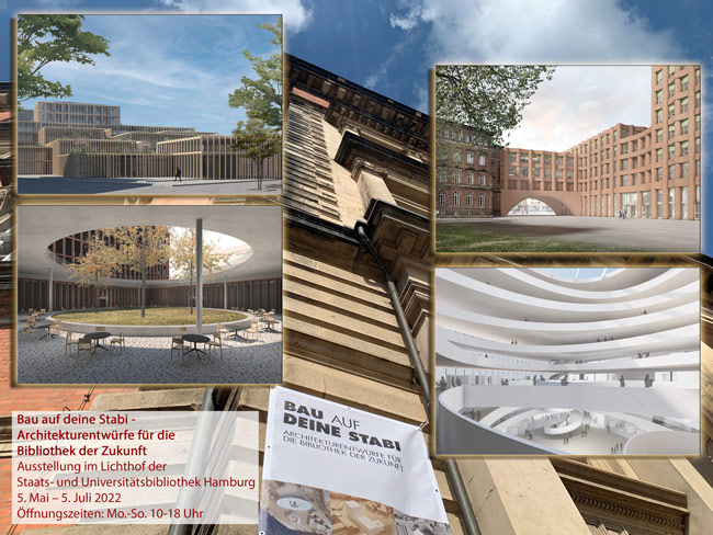 Bau auf Deine Stabi - Architekturentwürfe für die Bibliothek der Zukunft
