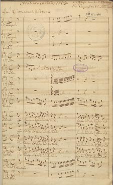 Johann Christoph Schmügel: Friedens-Cantate 1763