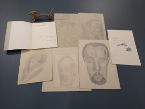 Zeichnungen und Postkarten von Wolfgang Borchert