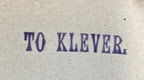 Abb 14 Stempel To Klever