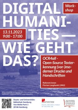 Workshop: OCR4all - Open-Source Texterkennung (vor-)moderner Drucke und Handschriften