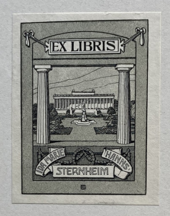 Exlibris Sternheim