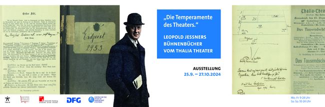 'Die Temperamente des Theaters' - Leopold Jessners Bühnenbücher vom Thalia Theater