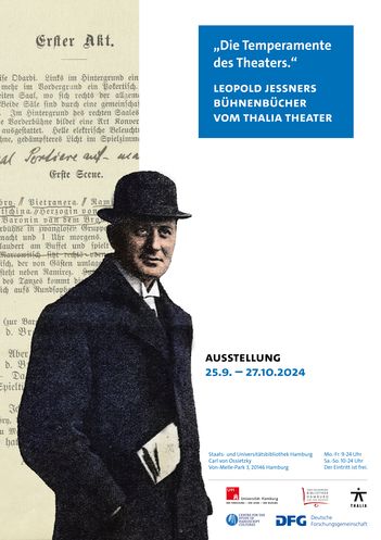 'Die Temperamente des Theaters' - Leopold Jessners Bühnenbücher vom Thalia Theater