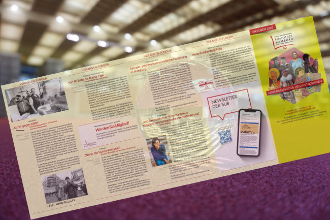 Veranstaltungsflyer Oktober 2025