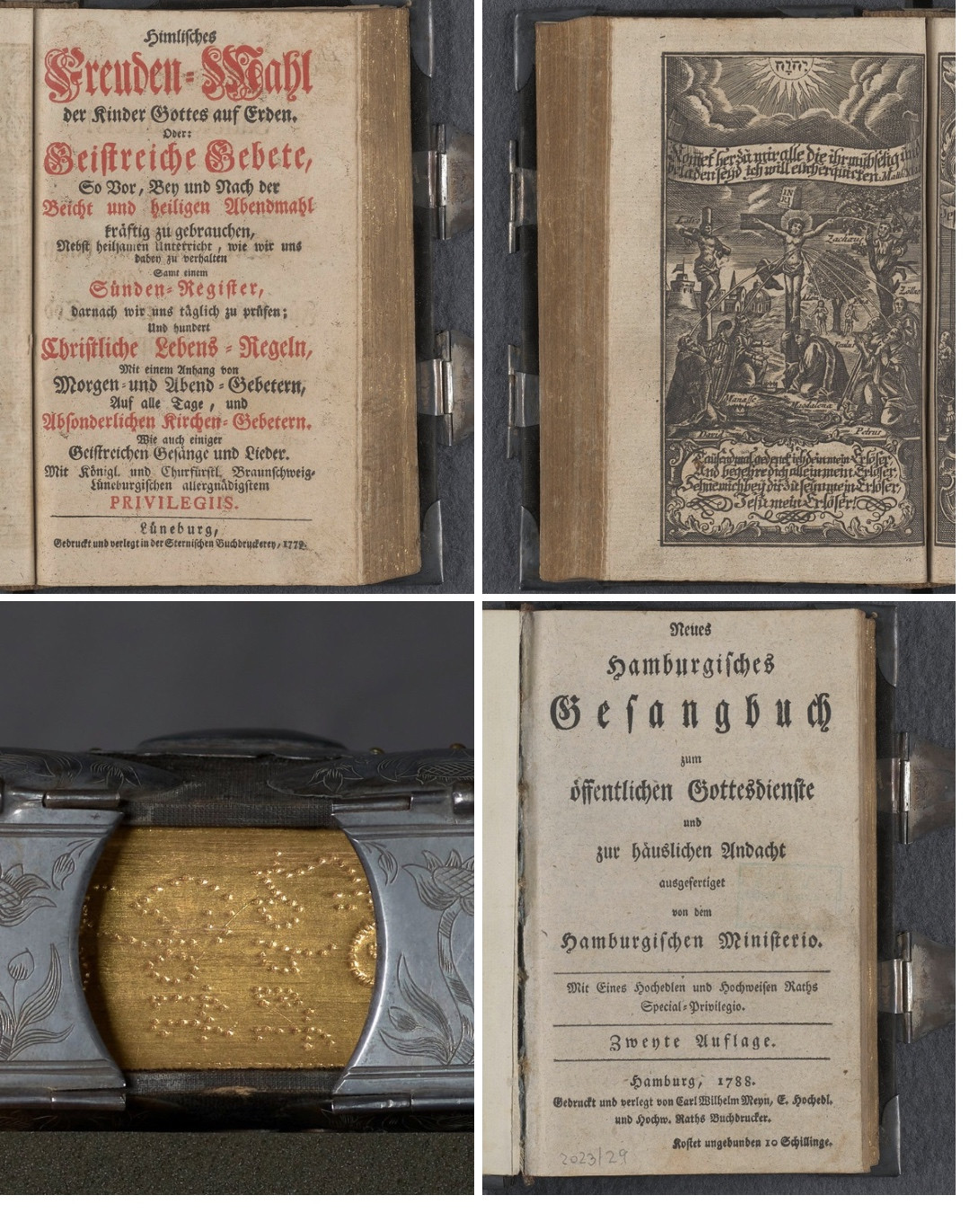 Neues Hamburgisches Gesangbuch zum öffentlichen Gottesdienste und zur häuslichen Andacht (1788)