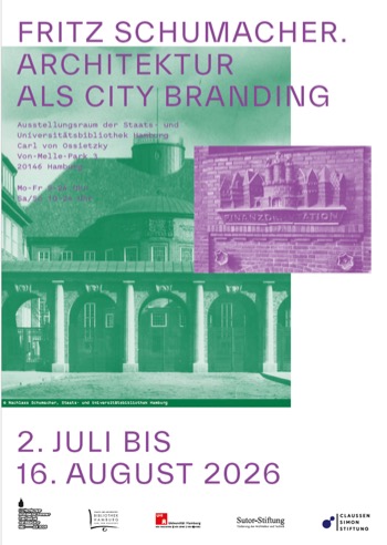 Plakat: Fritz Schumacher. Architektur als City Branding
